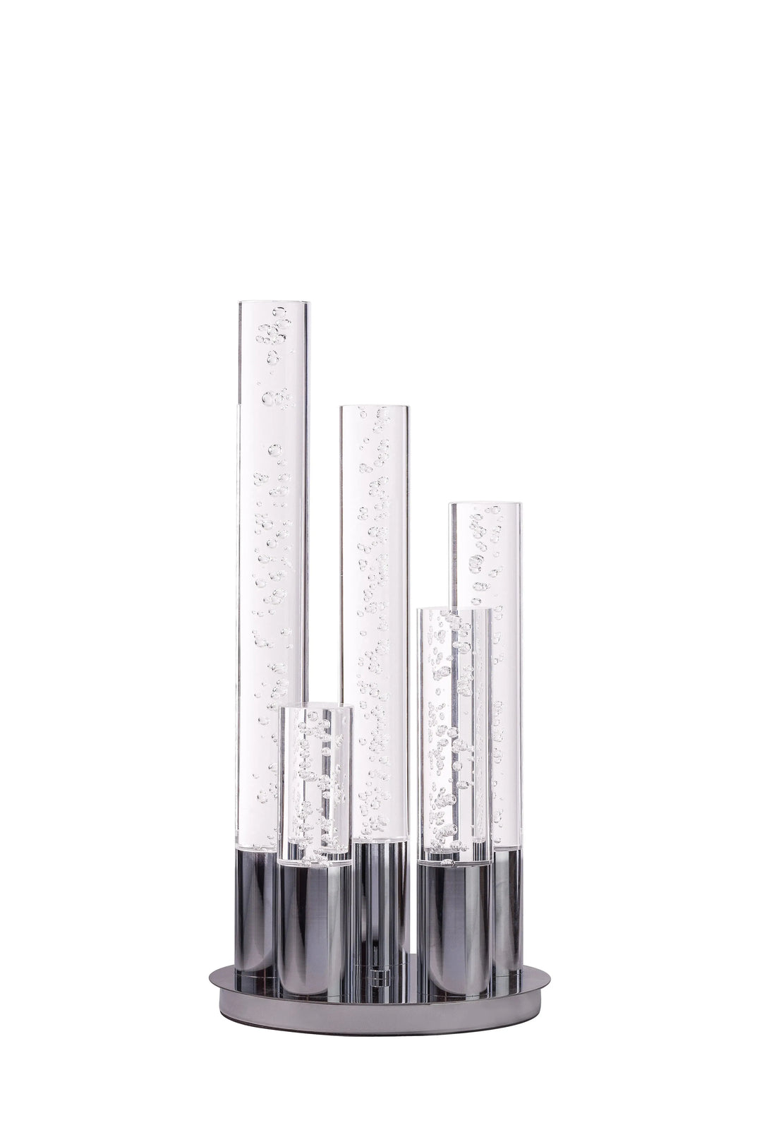 Acrylic Cylinder Dimmable Table Lamp