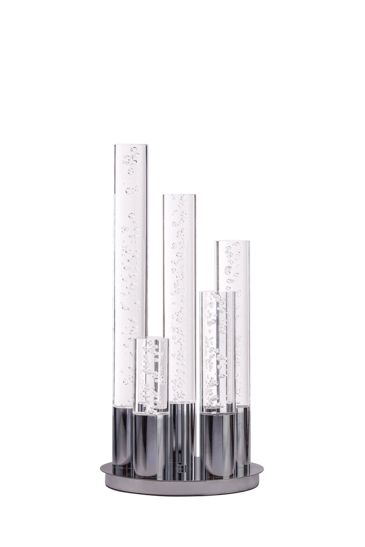 Acrylic Cylinder Dimmable Table Lamp