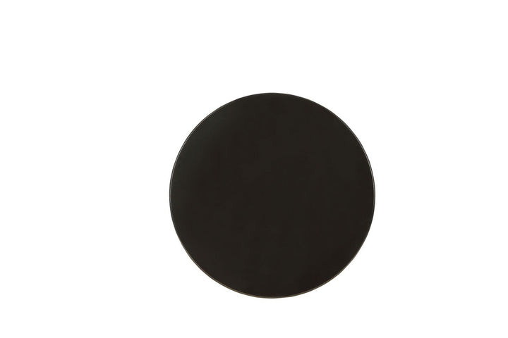 Acton Black Finish Accent Table