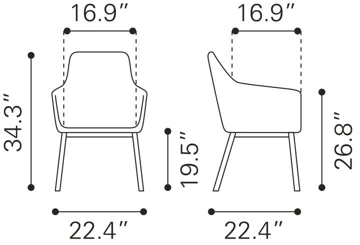 Adage Dining Chair Beige
