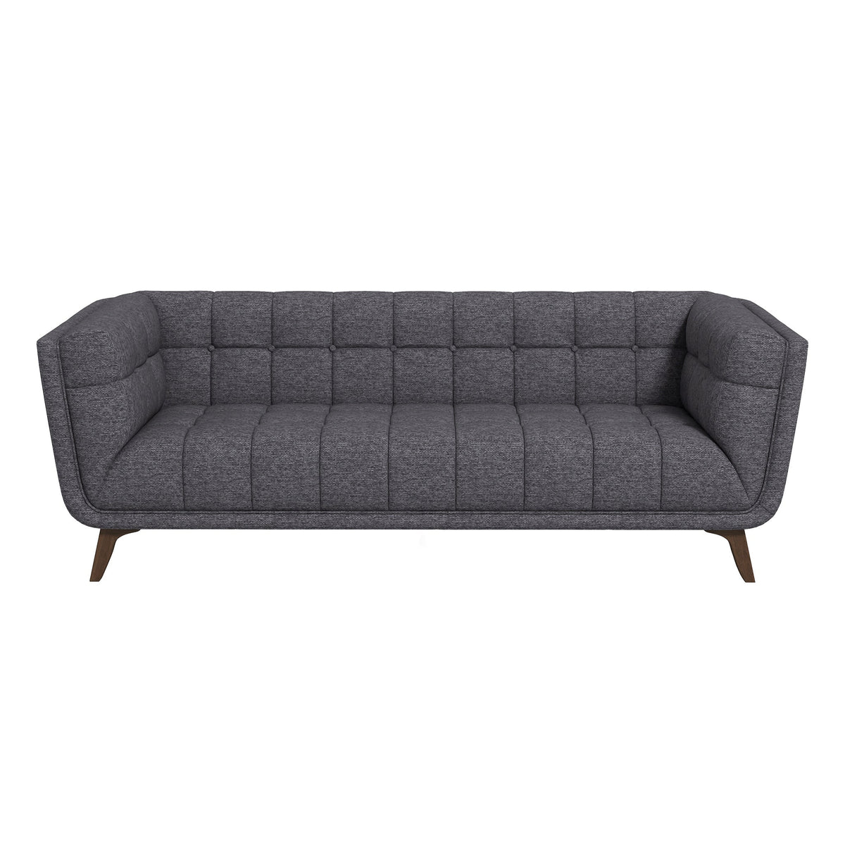 Addison Large Seaside Gray Fabric Sofa