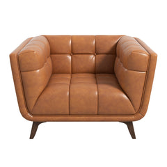 Addison Lounge Chair (Cognac Leather)