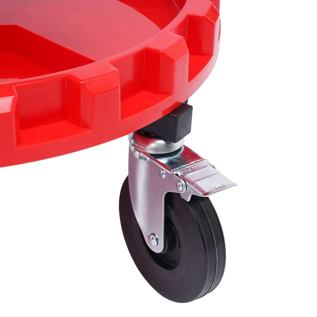 Adjustable Rolling Garage Stool