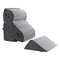 Orthopedic Bed Wedge Pillow 4 Pcs Adjustable for GERD Sleep Back Leg Neck
