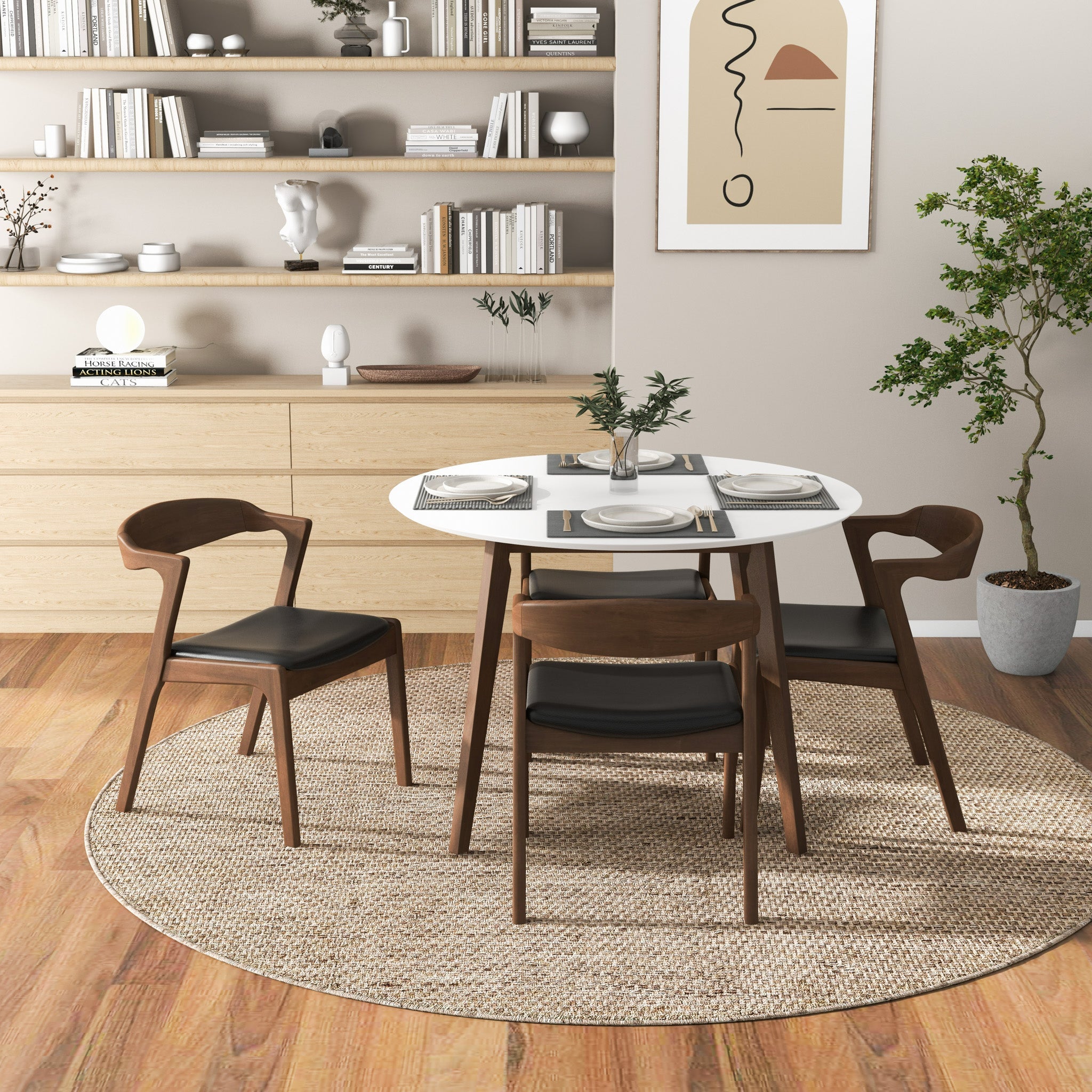 Alana Dining Table (Walnut)