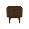 Alexa Mid Century Modern Style Night Stand 2-Drawer