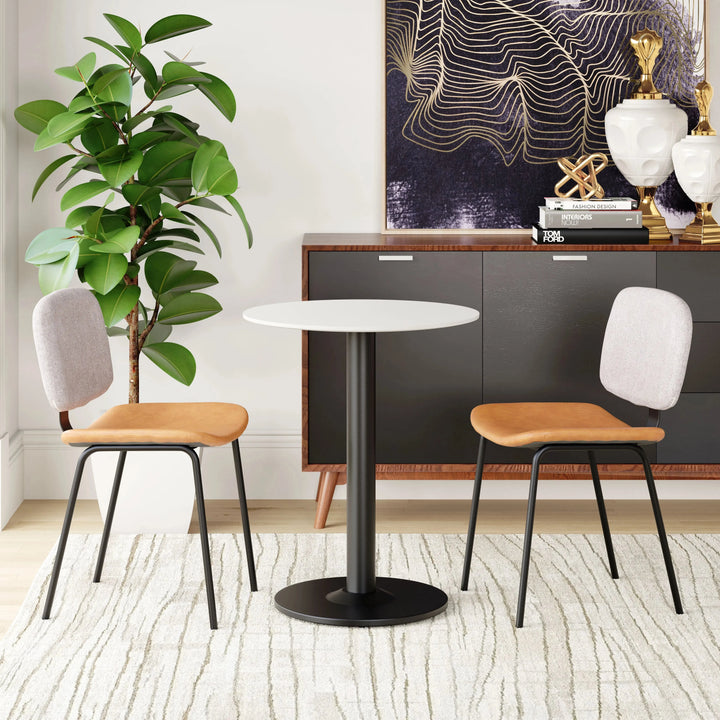 Alto Bistro Table White And Black