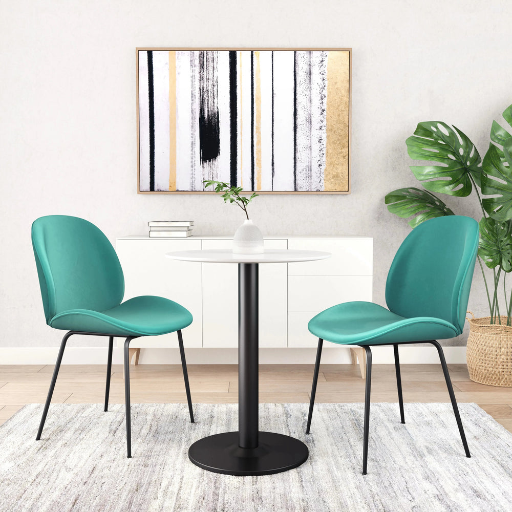 Alto Bistro Table White And Black