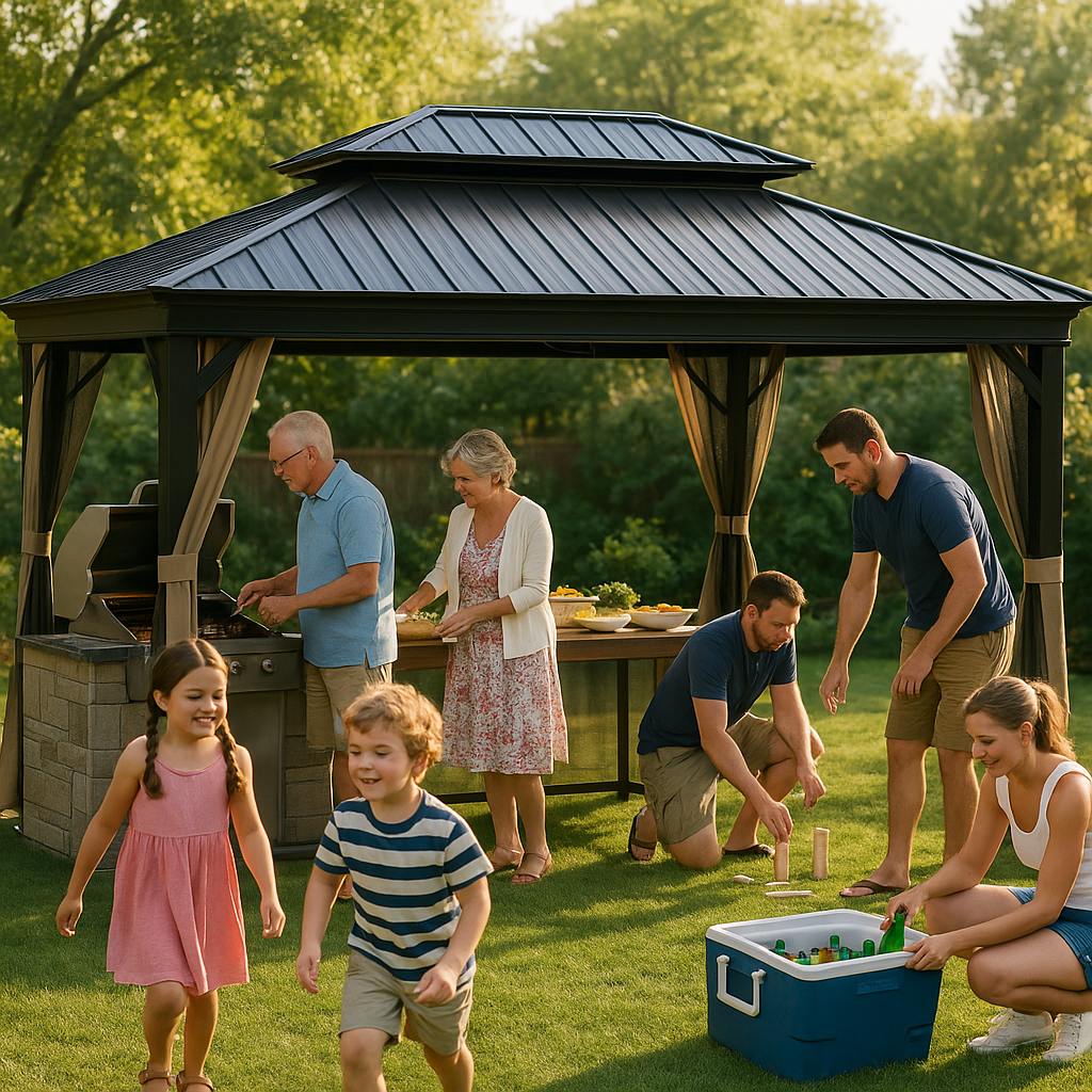 Aluminum Frame Pavilion