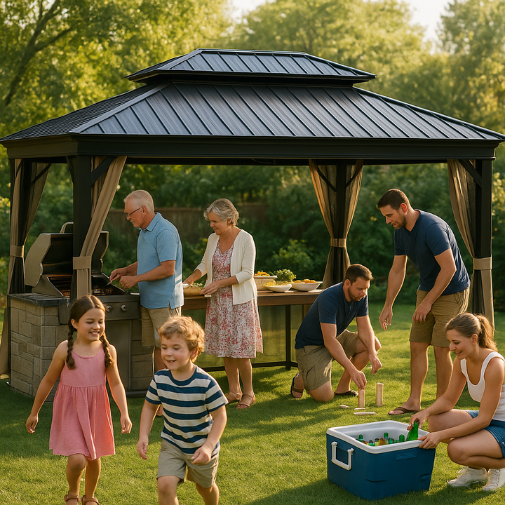 Aluminum Frame Pavilion
