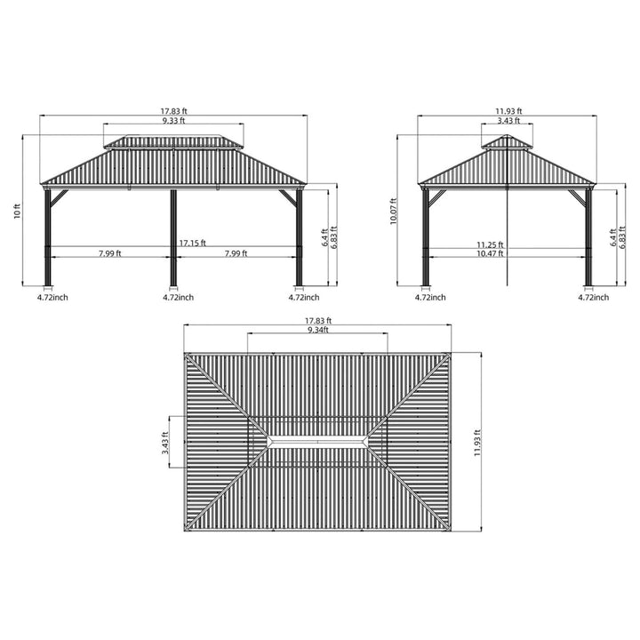 Aluminum Frame Pavilion