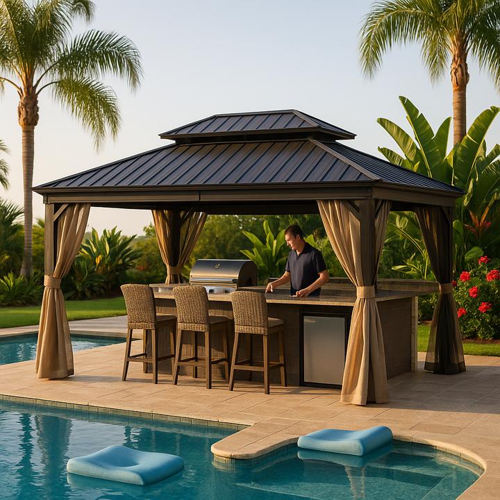 Aluminum Frame Pavilion