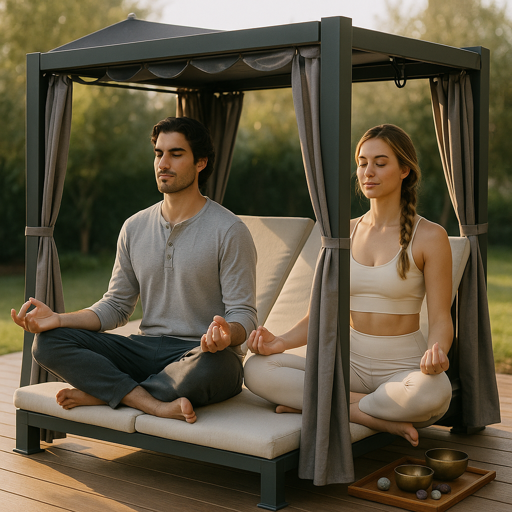 Aluminum Outdoor Patio Daybed