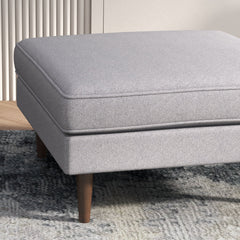 Amber Square Upholstered Ottoman