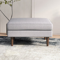 Amber Square Upholstered Ottoman