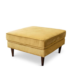 Amber Square Upholstered Ottoman