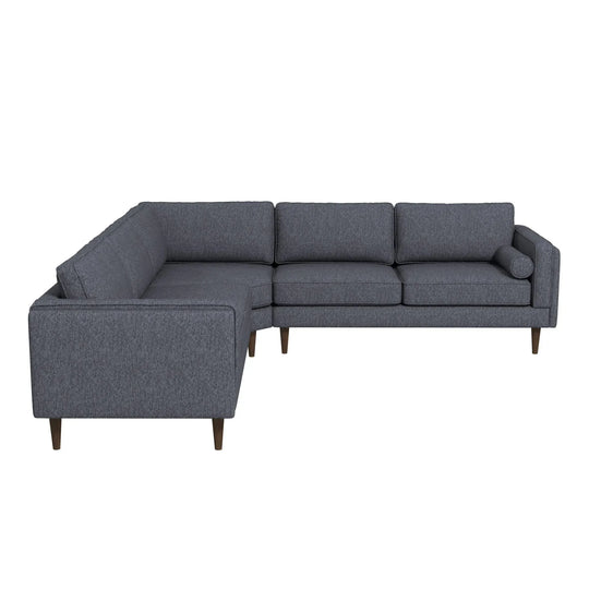 Amber Corner Sectional Sofa Grey