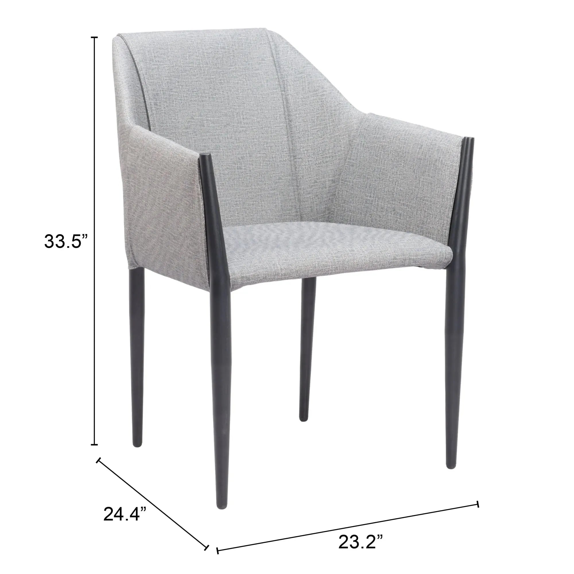 Andover Dining Chair Slate Gray