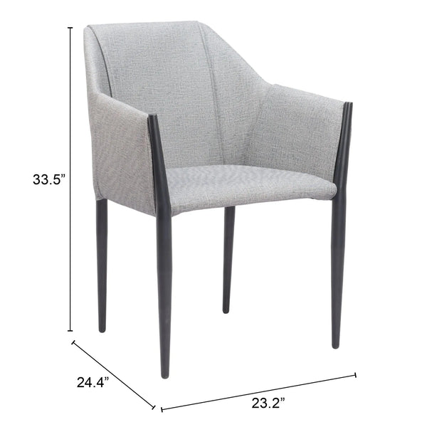 Andover Dining Chair Slate Gray
