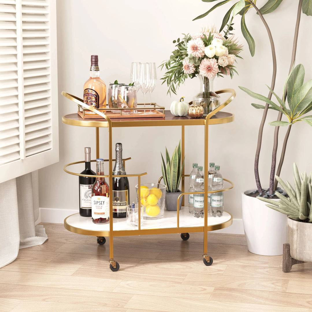 Antalya Bar Cart Multicolor