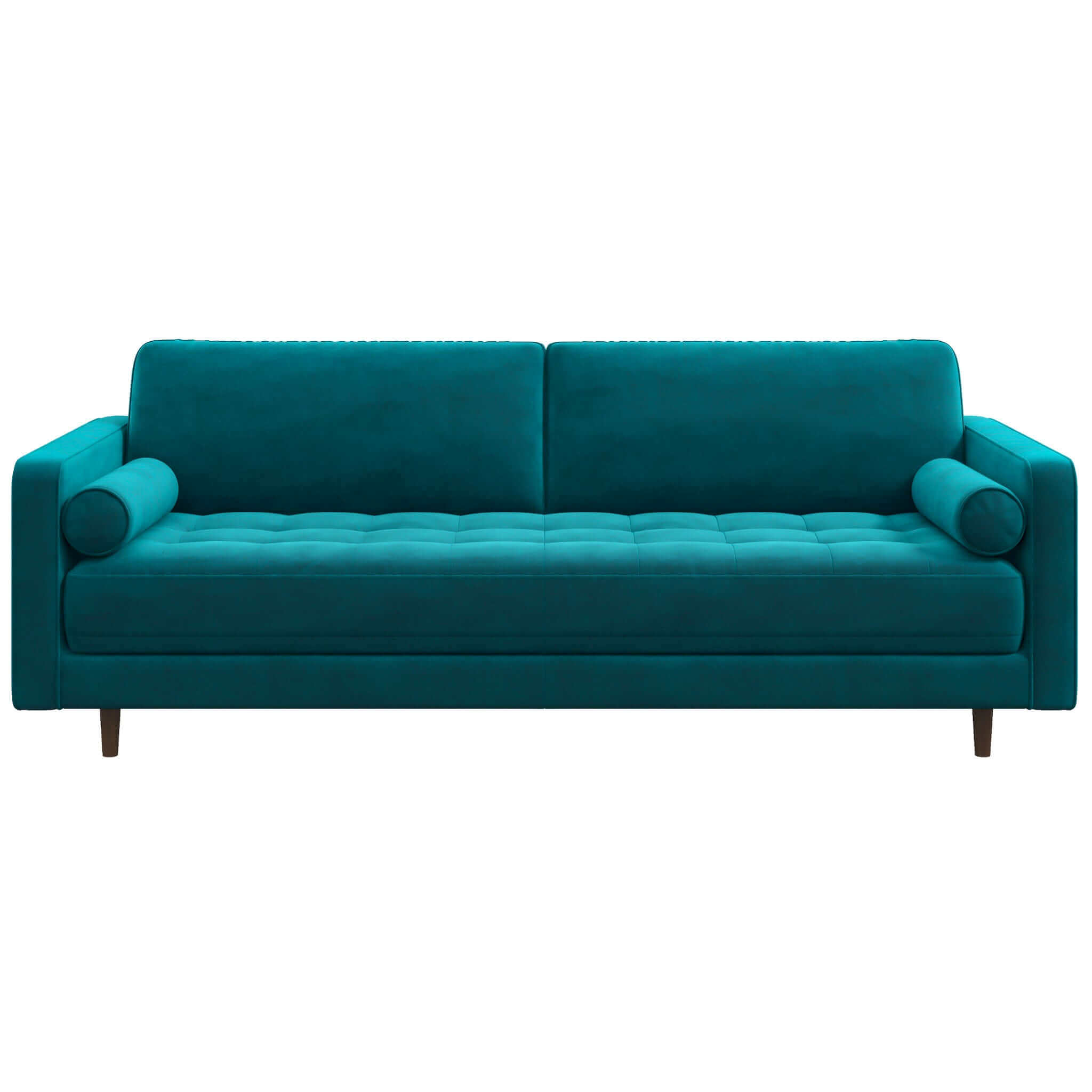 Anthony Teal Velvet Sofa