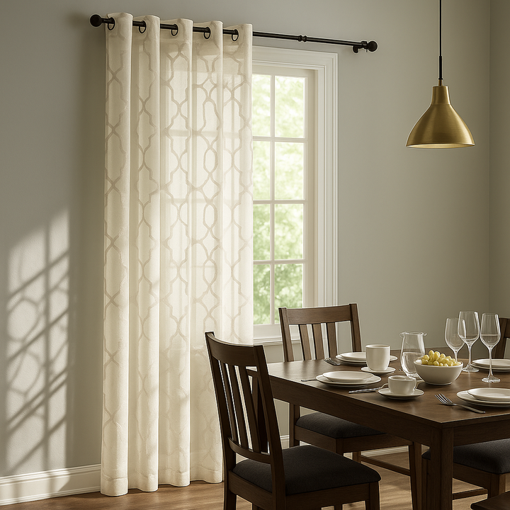 Architectural Luxe Sheer Panel