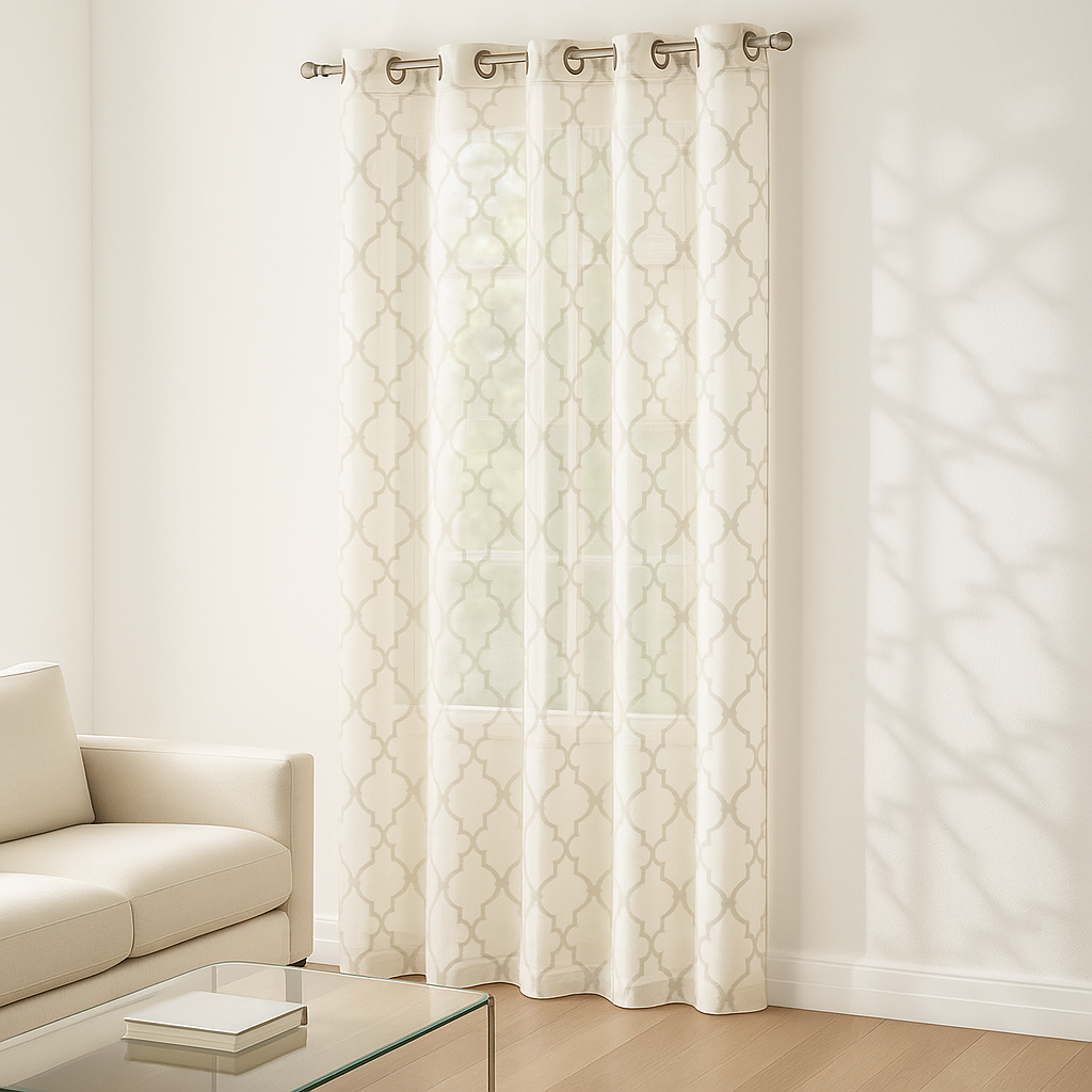 Architectural Luxe Sheer Panel