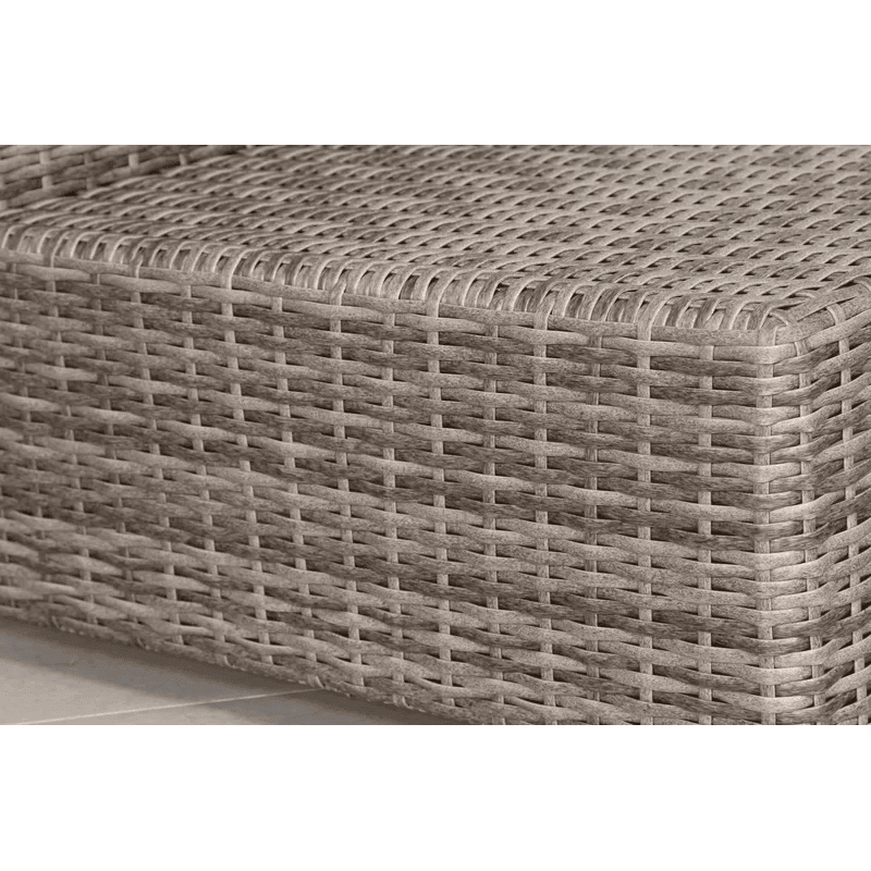 Assembled Wicker Patio Sofa