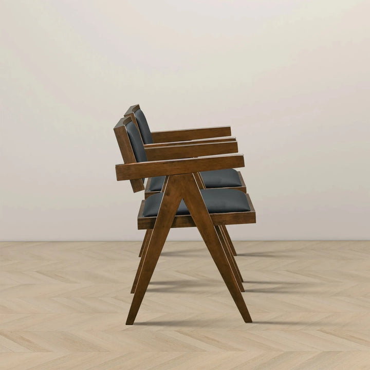 Athena Vegan Leather Dining Chair