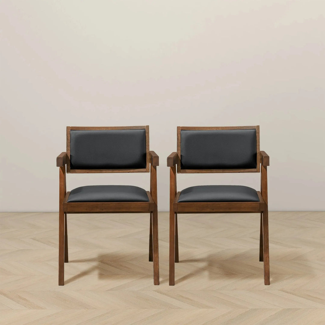 Athena Vegan Leather Dining Chair