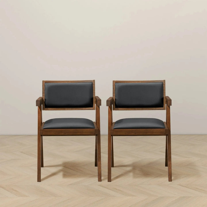 Athena Vegan Leather Dining Chair