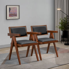 Athena Vegan Leather Dining Chair