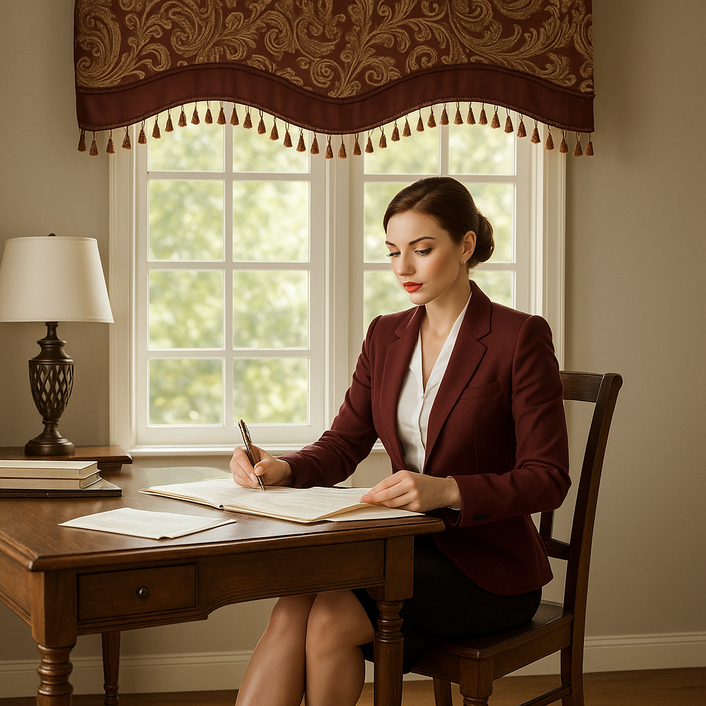 Aubrey Luxury Jacquard Valance