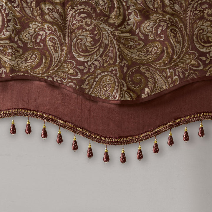 Aubrey Luxury Jacquard Valance