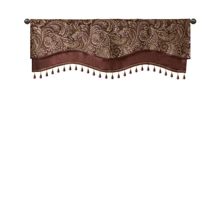 Aubrey Luxury Jacquard Valance