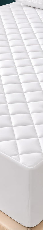 Quilted Mattress Pad – Microfiber, Rayon-Blend & Cotton-Top Styles - Media 1