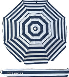 Beach Umbrella – Portable Tilt Outdoor Sun Shade with Carry Bag