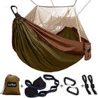 Camping Hammock with Mosquito Net – Double or Single