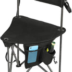 Tri-Lite Tripod Stool with Backrest, Cup Holder & Carry Strap (225 lb Capacity)