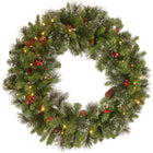 Artificial Christmas Wreath for Front Door, Christmas Wreaths, Greenery Winter Wreaths Holiday Decor