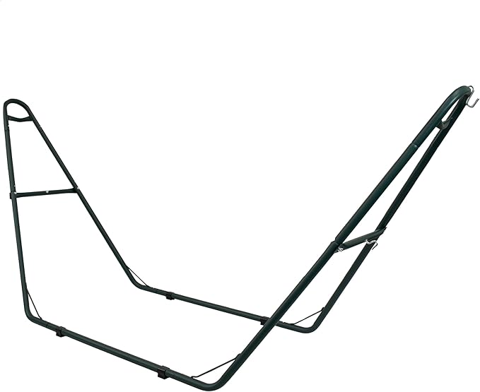 Adjustable Heavy-Duty Hammock Stand – Steel Frame, 550-660 LB Capacity, Fits 9-14 Ft Hammocks