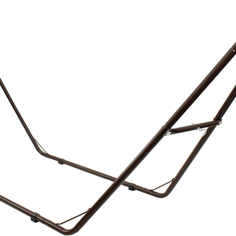 Adjustable Heavy-Duty Hammock Stand – Steel Frame, 550-660 LB Capacity, Fits 9-14 Ft Hammocks