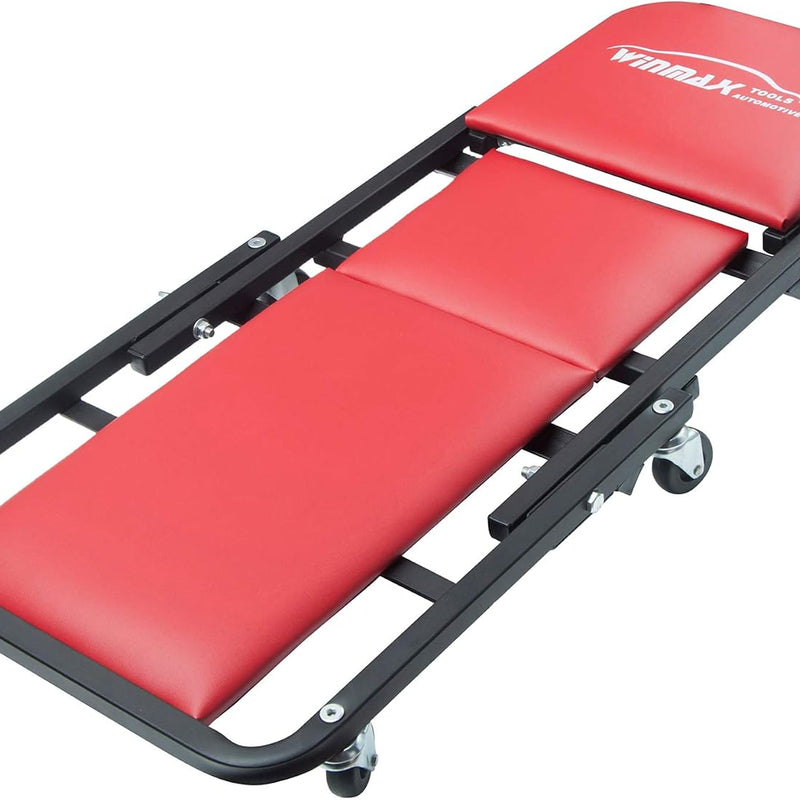 2-in-1 Mechanic Creeper Seat - Folding Z-Creeper, 300-450 lb