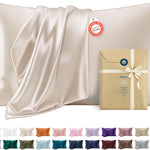 Pillowcases, Set of 2 – Viscose from Bamboo or Polyester Satin