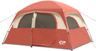 5–8 PERSON FAMILY DOME CAMPING TENT – WATERPROOF OUTDOOR TENT WITH RAINFLY & CARRY BAG