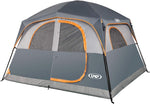 4-6 PERSON INSTANT CABIN CAMPING TENT – WATERPROOF FAMILY TENT WITH RAINFLY & CARRY BAG - Media 1