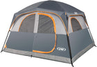4-6 PERSON INSTANT CABIN CAMPING TENT – WATERPROOF FAMILY TENT WITH RAINFLY & CARRY BAG