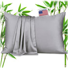 Zippered Pillowcases – 100% Viscose from Bamboo, Set of 2