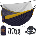 ULTRA-LIGHT POP-UP HAMMOCK WITH MOSQUITO NET – SOLO, 660 LB MAX LOAD