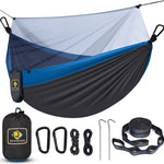 ULTRA-LIGHT POP-UP HAMMOCK WITH MOSQUITO NET – SOLO, 660 LB MAX LOAD